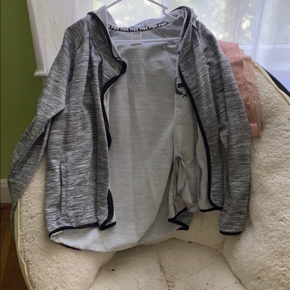 PINK Victoria's Secret Jackets & Blazers - PINK HOODIE